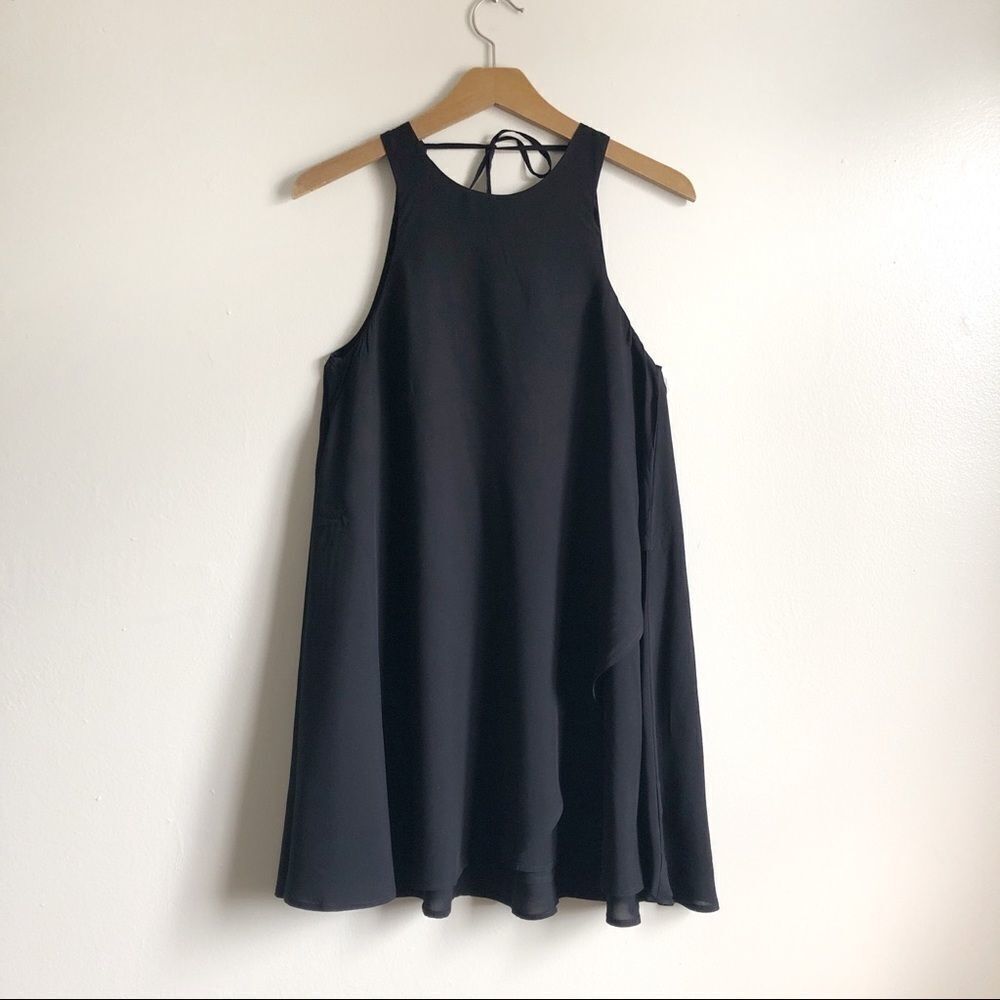 UO Silence + Noise sleeveless mini layered dress